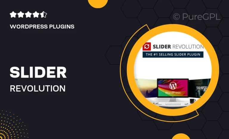 Slider Revolution Responsive WordPress Plugin Addons Templates