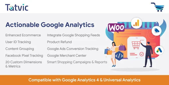 actionable google analytics for woocommerce