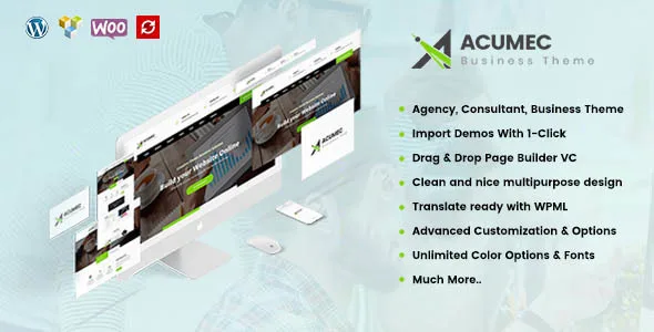 Acumec – Business Multipurpose WordPress Theme