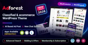 AdForest – Classified Ads WordPress Theme