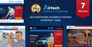 Airtech – Plumber WordPress theme