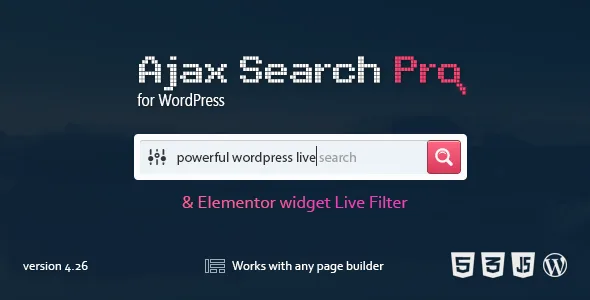 ajax search pro live wordpress search filter plugin