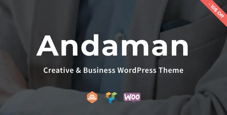 andaman creative business wordpress theme