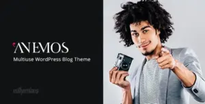 Anemos – A Multiuse Blogging WordPress theme