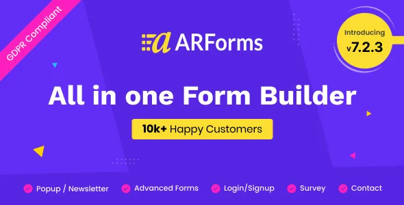 arforms wordpress form builder plugin