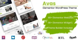 Avas – Elementor WordPress Theme