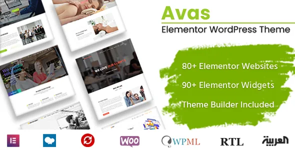 avas elementor wordpress theme