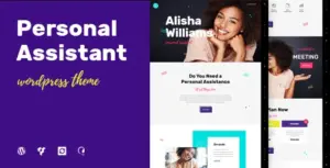 A.Williams | A Personal Assistant & Administrative Services WordPress Theme