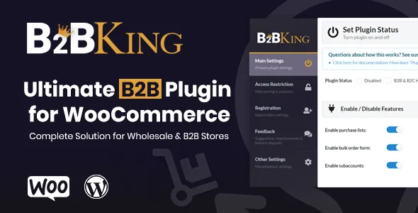 b2bking the ultimate woocommerce b2b wholesale plugin