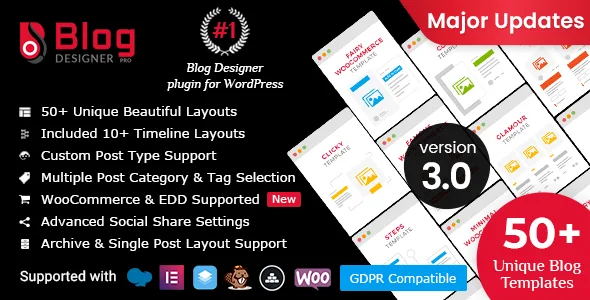 blog designer pro for wordpress