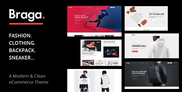 braga fashion theme for woocommerce wordpress