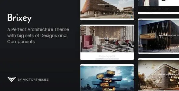 brixey responsive architecture wordpress theme