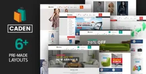 Caden Mega Store Responsive WordPress Theme