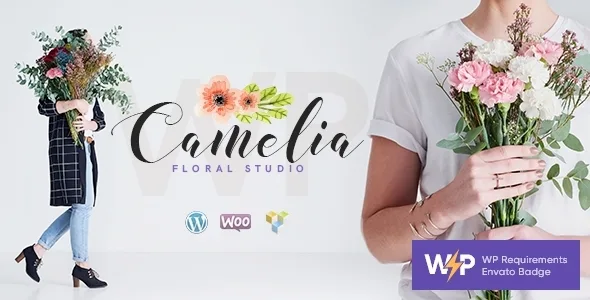 camelia a floral studio florist wordpress theme