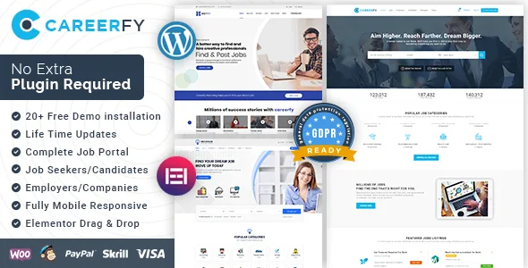 careerfy job board wordpress theme