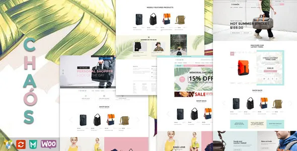 chaos responsive bag shop theme