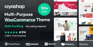 CiyaShop – Responsive Multi-Purpose WooCommerce WordPress Theme