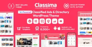 Classima – Classified Ads WordPress Theme