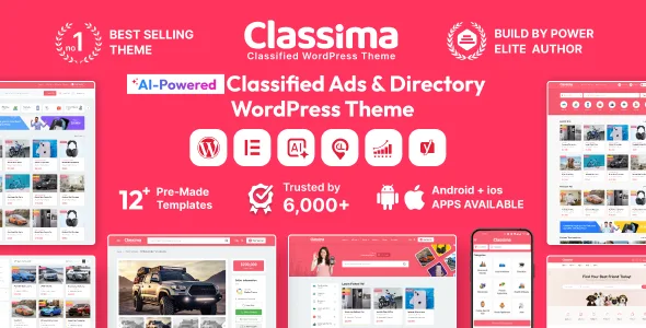 classima classified ads wordpress theme