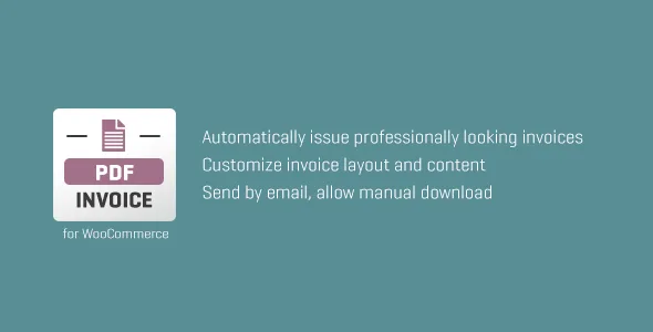 codecanyon woocommerce pdf invoice