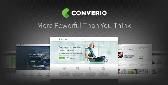 converio responsive multi purpose wordpress theme