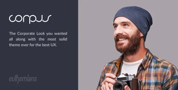 corpus responsive corporate wordpress theme