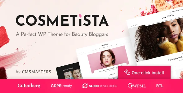 cosmetista beauty makeup theme
