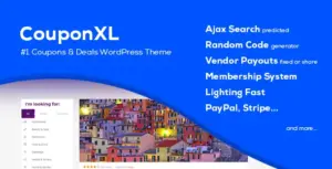 CouponXL – Coupons, Deals & Discounts WP Theme