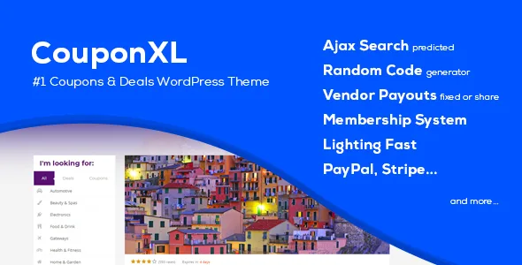 couponxl coupons deals discounts wp theme