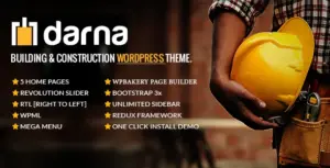Darna – Building & Construction WordPress Theme