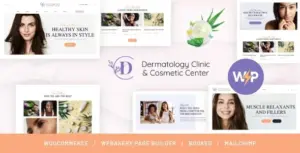 D&C | Dermatology Clinic & Cosmetology Center WordPress Theme