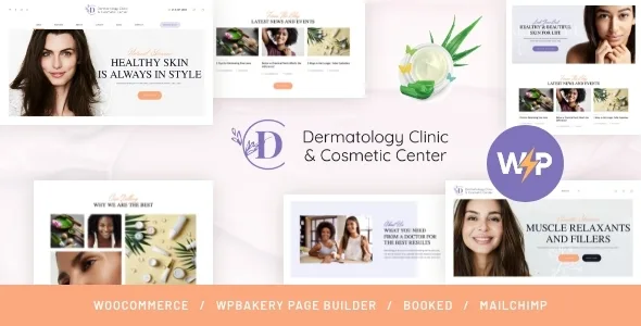 dc dermatology clinic cosmetology center wordpress theme