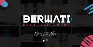 Derwati – Trendy & Creative Portfolio Theme