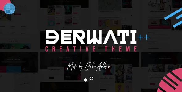 derwati trendy creative portfolio theme
