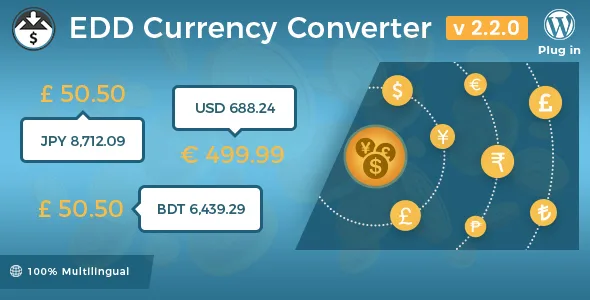 easy digital downloads currency converter