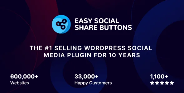 easy social share buttons for wordpress