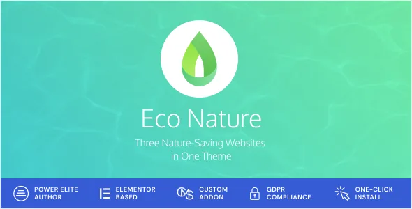 eco nature environment ecology wordpress theme