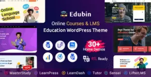 Edubin – Education WordPress Theme
