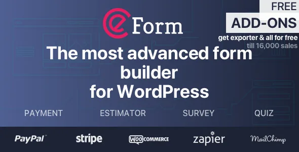 eForm – WordPress Form Builder
