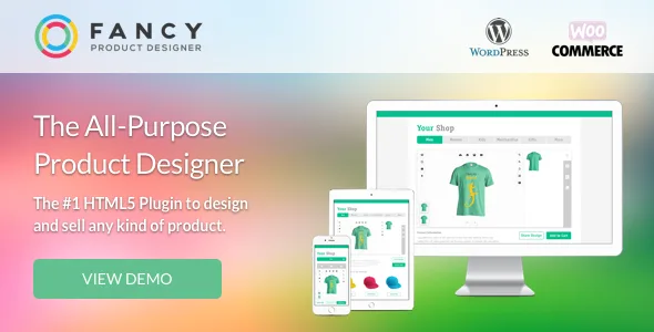 fancy product designer woocommerce wordpress