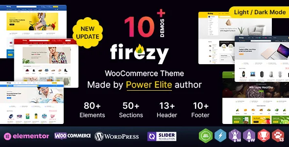 firezy multipurpose woocommerce theme