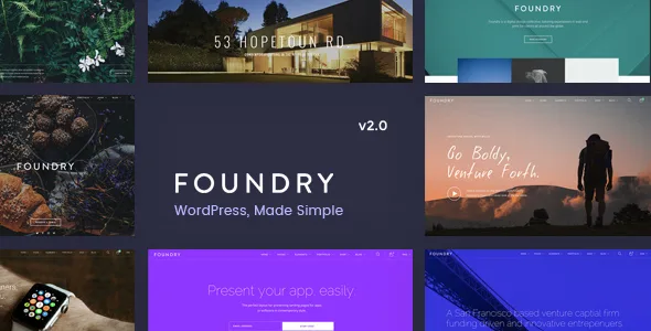 foundry multipurpose multi concept wp theme