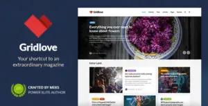 Gridlove | Creative Grid Style News & Magazine WordPress Theme