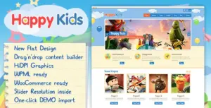 Happy Kids – Children WordPress Theme