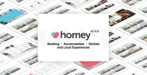Homey | Booking and Rentals WordPress Theme