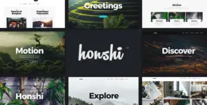 Honshi – WordPress Elementor Theme for Agencya