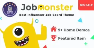 Jobmonster – Job Board WordPress Theme