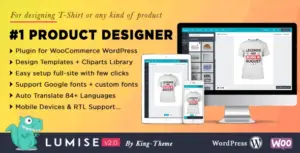 Lumise Product Designer | WooCommerce WordPress