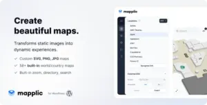 Mapplic – Custom Interactive Map WordPress Plugin