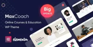 MaxCoach – Online Courses, Personal Coaching & Education WP Theme